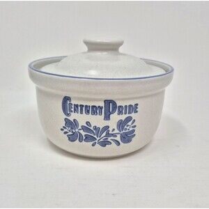 Pfaltzgraff Yorktowne Century Pride Small Covered Butter Crock Stoneware w\ Lid